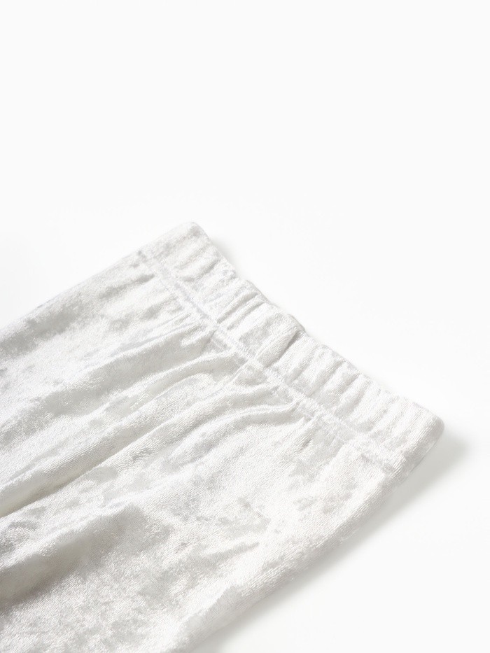 Лосины Крошка Я «Бархат», рост 92-98 см, белые