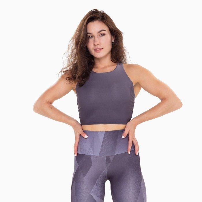 Топ женский, цвет лиловый градиент, размер 48 (L)