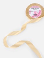 Лента атласная, 20 мм, 23±1 м, светло-бежевая №173