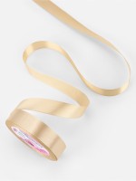 Лента атласная, 20 мм, 23±1 м, светло-бежевая №173