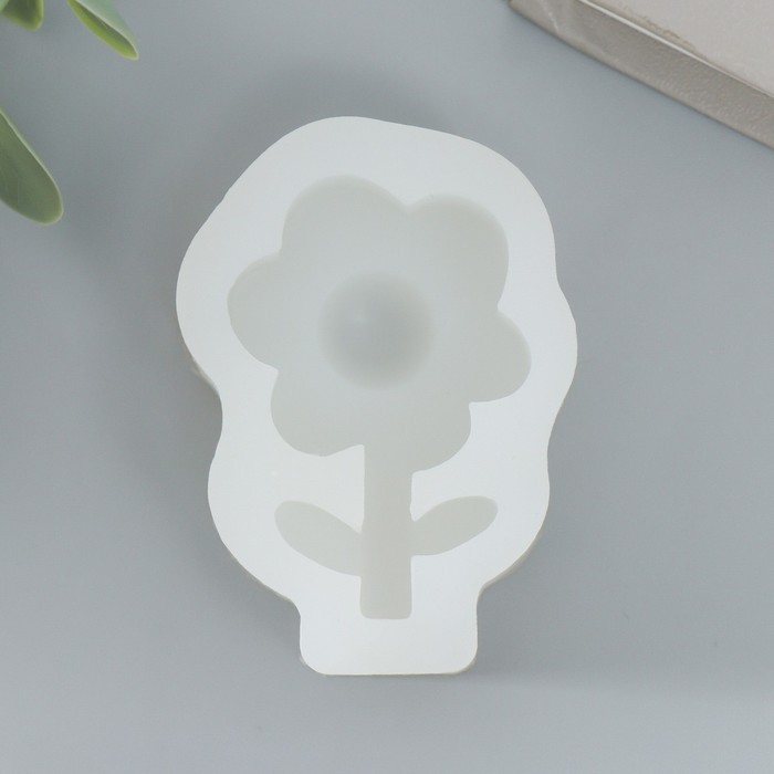 Молд силикон "Маленький цветочек" 6,3х4,3 см