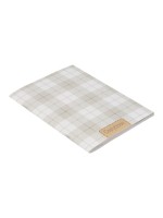 Тетрадь А4, 96 листов в клетку, Calligrata «Шотландка», серые листы