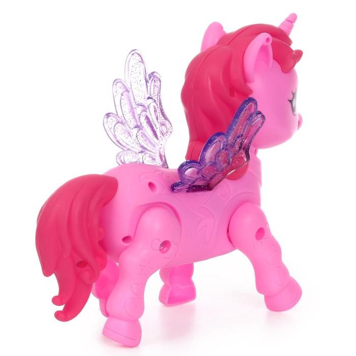 Музыкальная игрушка «Радужная пони» ходит, свет, звук, МИКС