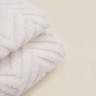 Полотенце махровое SL HOME: Geometry "Блан де Блан" 50х90 см, 83% хлопок, 17% лён, 500 г/м2