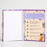 Записная книжка на замочке "Волшебные мечты", Феи, 50 листов, А6