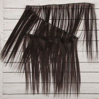 Волосы - тресс для кукол «Прямые» длина волос: 25 см, ширина: 100 см, цвет № 2