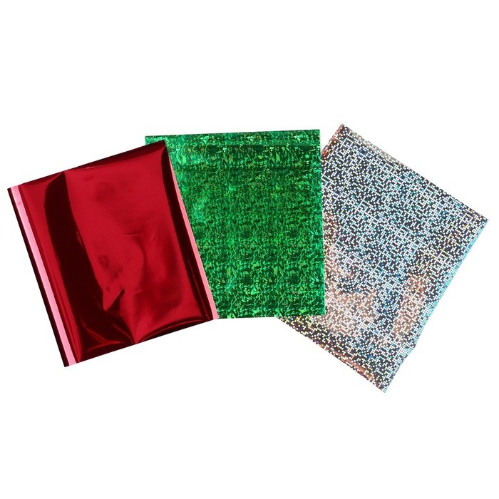 Аппликация фольгой на новый год «Микки Маус», набор для творчества