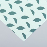 Бумага для скрапбукинга "Листья авокадо" плотность 180 гр 30,5х32 см