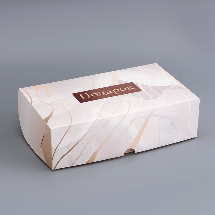 Коробка подарочная складная без окна, упаковка, «Подарок тебе», 25×15×7 см Коробка подарочная складная без окна, упаковка, «Подарок тебе», 25×15×7 см
