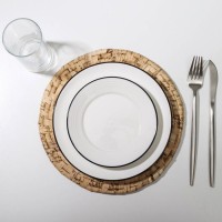 Салфетка сервировочная на стол Доляна «Песок», d=25 см