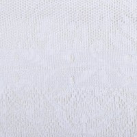 Тюль кухонная со шторной лентой, 220х170 см, цвет белый, 100% полиэстер