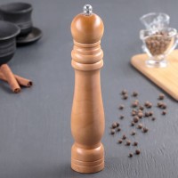 Мельница «Дуновение леса», 17×4,5 см, керамический механизм, цвет светлое дерево