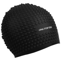 Шапочка для бассейна взрослая ONLITOP Swim, силиконовая, обхват 54-60 см, цвета микс