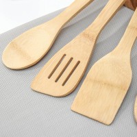 Набор кулинарных лопаток, 31 см, 5 шт, бамбук
