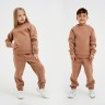 Костюм детский с начёсом (джемпер, брюки) KAFTAN «Basic line» р.30 (98-104), кофе