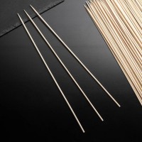 Шампур деревянный Magistro, 20×0,3 см, по 100 шт, берёза