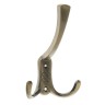 Крючок мебельный ТУНДРА TKT003, трехрожковый, бронза Крючок мебельный ТУНДРА TKT003, трехрожковый, бронза