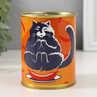 Копилка-банка металл "Сила воли + характер"