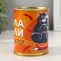 Копилка-банка металл "Сила воли + характер"