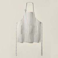 Фартук с карманами  SL HOME "Strict line" 60х70см, лен 100%, 180 гр/м2