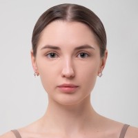 Клипсы для ушей QF «Вечеринка», крупные кристаллы, белая в золоте