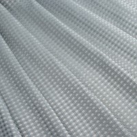 Штора для ванной «Олива», с люверсами, 180×180 см, полиэстер, серая