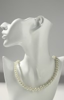 Бусы «Невеста» с жемчугом, шар №4.6,8, цвет молочный, 45 см