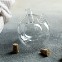 Бутыль 2 в 1 для соусов и масла «Фьюжн.Сфера», 180/70 мл, 8×8×8,5 см