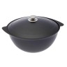 Казан, 7 л, металлическая крышка, антипригарное покрытие, цвет чёрный