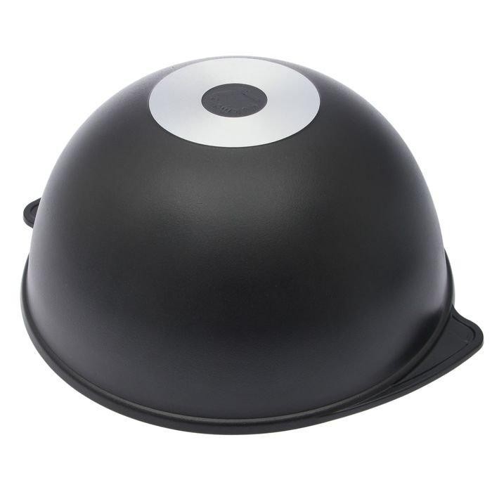 Казан, 7 л, металлическая крышка, антипригарное покрытие, цвет чёрный