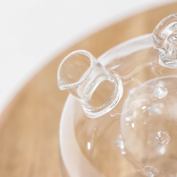 Бутыль 2 в 1 для соусов и масла «Фьюжн. Бомбочка», 230/40 мл, 10,5×8,5×9,5 см