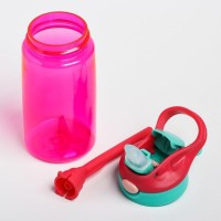 Поильник детский, мягкий носик, цвет розовый , 480 мл