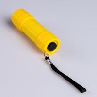 Фонарь ручной «Мастер К» MHB1-W1D9, 3 Вт, 9 LED, 90 Лм, от батареек 3×ААА, чёрный