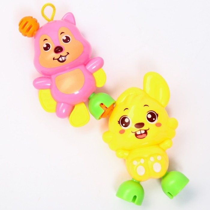 Набор погремушек «Давай играть», 7 игрушек