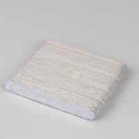 Пилка-наждак «Классика», на деревянной основе, абразивность 180, 10 см, цвет серый