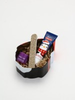 Подарочный набор новогодний Let it Snow, бальзам для губ, крем для рук и пилочка, URAL LAB