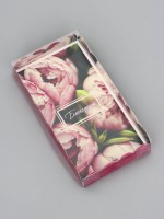 Коробка для печенья, «Цветочки», 10.5×20×3 см