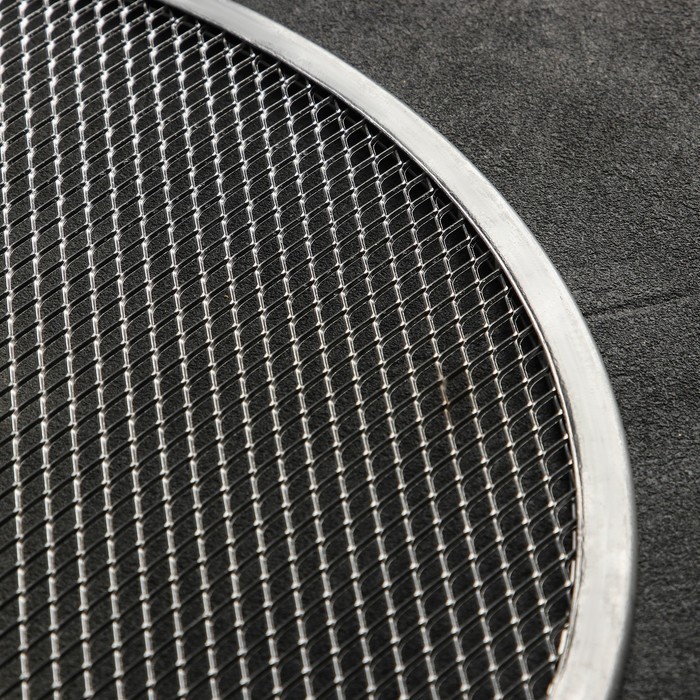 Форма для выпечки пиццы, d=30 см, цвет серебряный