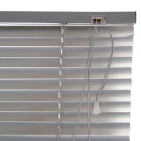 Жалюзи горизонтальные, 60×160 см, цвет металлик