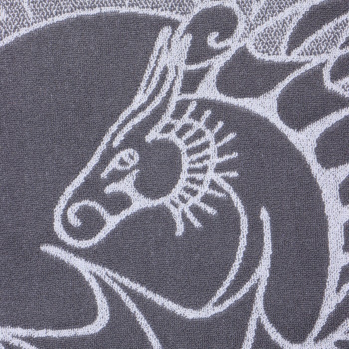 Полотенце махровое Этель "Дракон" 50х90см, 100% хлопок, 420гр/м2