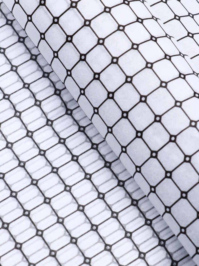 Бумага упаковочная тишью, «Шарм», белый, 50 см × 70 см 17 грамм