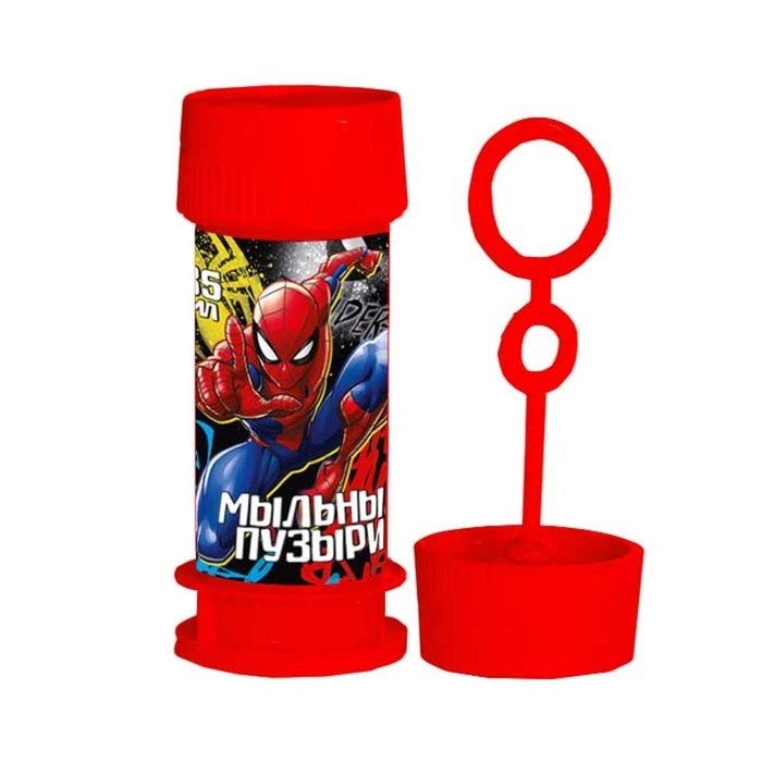 Мыльные пузыри, 20 штук Человек-паук, 35 мл