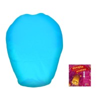 Фонарь желаний, цвет голубой