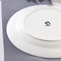 Тарелка обеденная Доляна «Малахитовая шкатулка», d=25 см