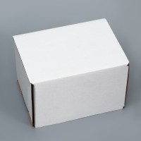 Коробка самосборная, белая, 17×12×10 см