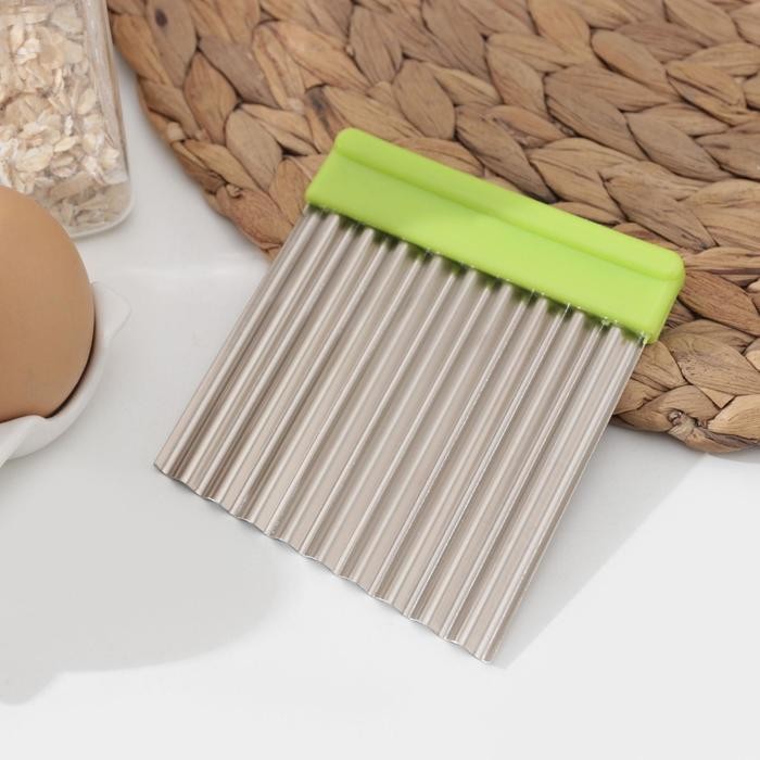 Овощерезка фигурная «Гребень», 10×9 см, цвет МИКС