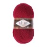 Пряжа "Lanagold fine" 49% шерсть, 51% акрил 390м/100гр (390 вишня)