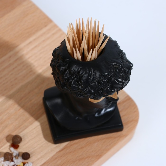 Подставка для зубочисток Дорого внимание «Давид», 5 х 5 х 9 см Подставка для зубочисток Дорого внимание «Давид», 5 х 5 х 9 см