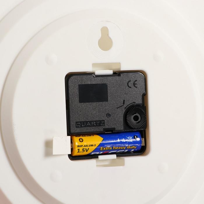 Часы настенные, серия: Кухня, "Специи", d=29 см, бордовый обод