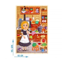 Квест-пазл «В поисках драгоценности», 12 окошек, 12 пазлов по 35 деталей